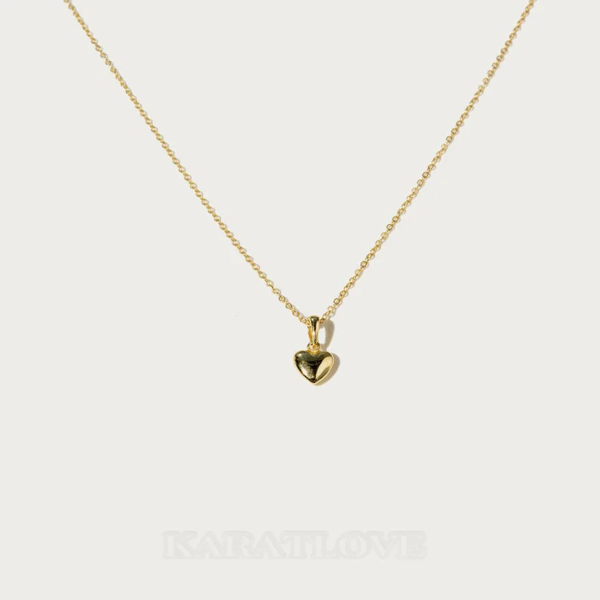 18K vergoldet 925er Sterlingsilber Herz Halskette 18K vergoldet 925er Sterlingsilber Herz Halskette