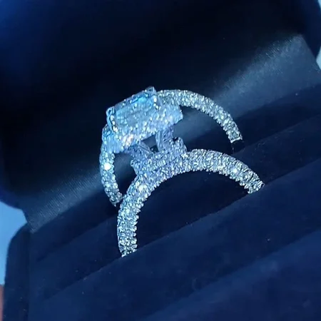 Radiantschliff Diamantweiß...