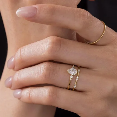 Tropfenschliff Diamantweiß...