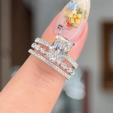 Radiantschliff Diamantweiß...