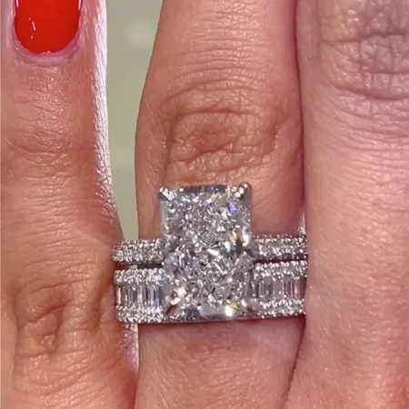 Radiantschliff Diamantweiß...