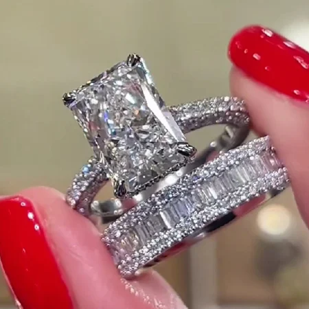 Radiantschliff Diamantweiß...