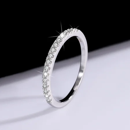 Rundschliff Moissanite...