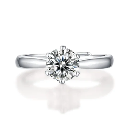 Rundschliff Moissanite...