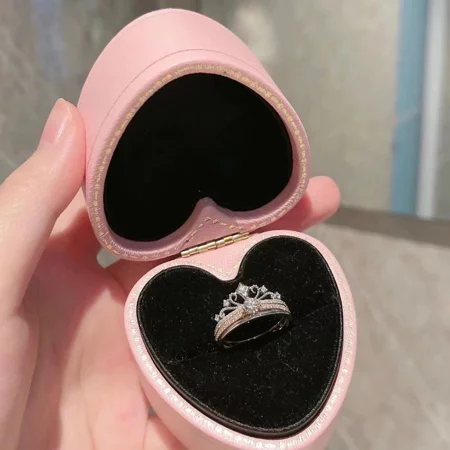 Rundschliff Moissanite...