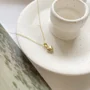 18K vergoldet 925er Sterlingsilber Herz Halskette