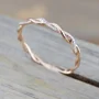 Runder Diamantweiß Damenring